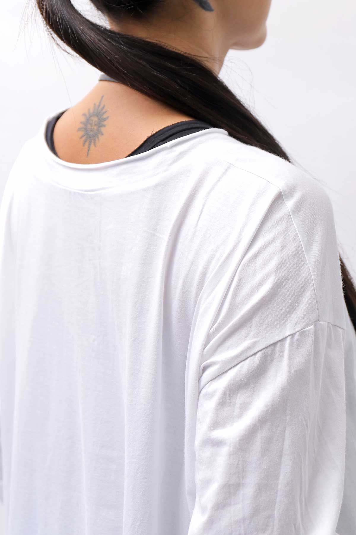 【studio b3】 ASYMMETRY COTTON LONG SLEEVE TOP RBB1982_WHITE