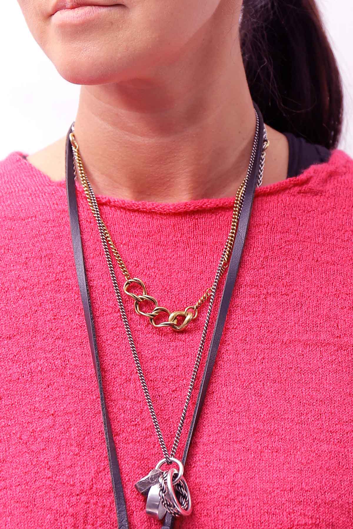 【RUNDHOLZ】 OVERSIZED SHORT KNIT TOP_LOTUS