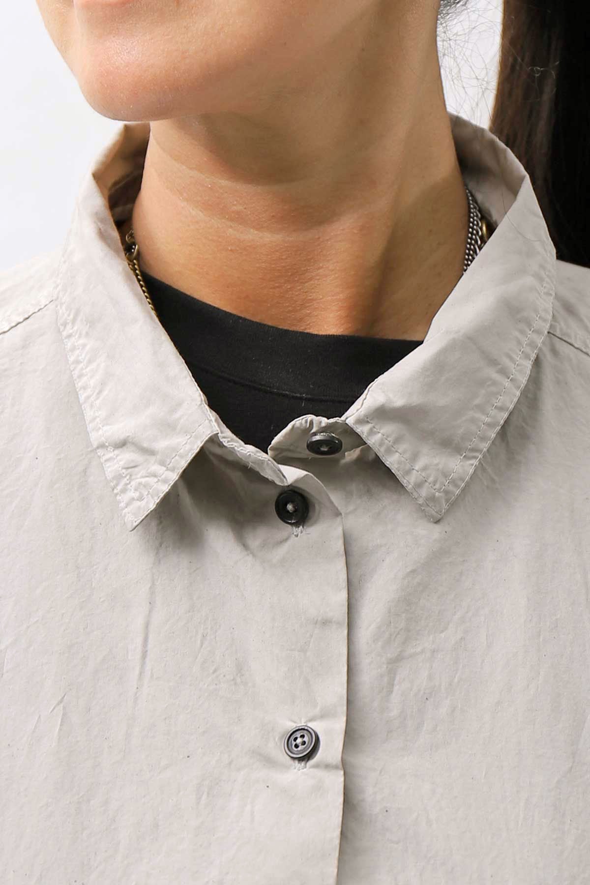 【RUNDHOLZ】 UNISEX OVERSIZE BACK TUCK SHIRT_SAND CLOUD