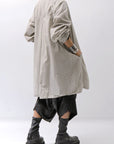 【RUNDHOLZ】 UNISEX OVERSIZE BACK TUCK SHIRT_SAND CLOUD