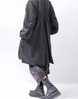 【RUNDHOLZ】 UNISEX OVERSIZE BACK TUCK SHIRT_BLACK