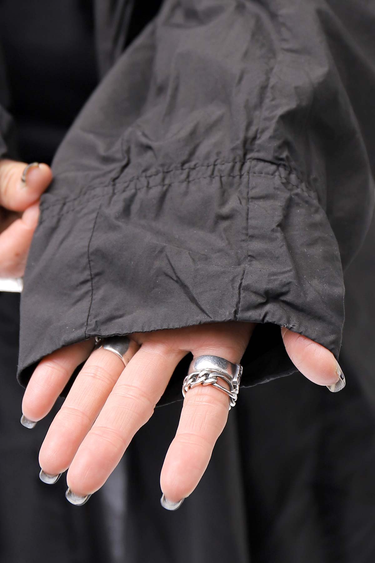 【RUNDHOLZ】 UNISEX OVERSIZE BACK TUCK SHIRT_BLACK