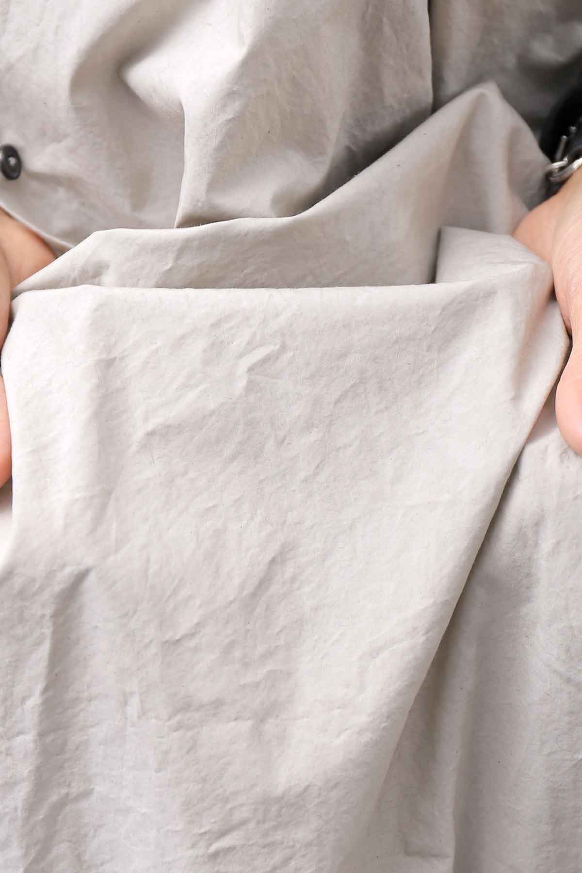 【RUNDHOLZ】 UNISEX OVERSIZE BACK TUCK SHIRT_SAND CLOUD