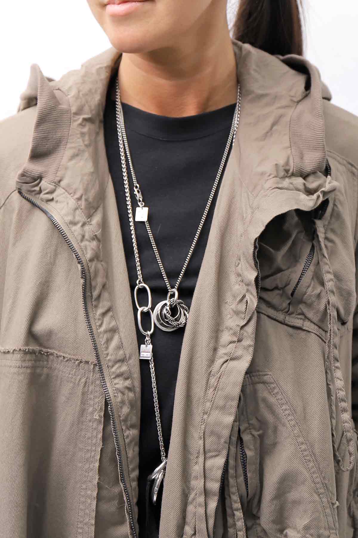 【RUNDHOLZ】 UNISEX ZIPED POCKETS＆HOOD LONG COAT 260 1208_DUNE