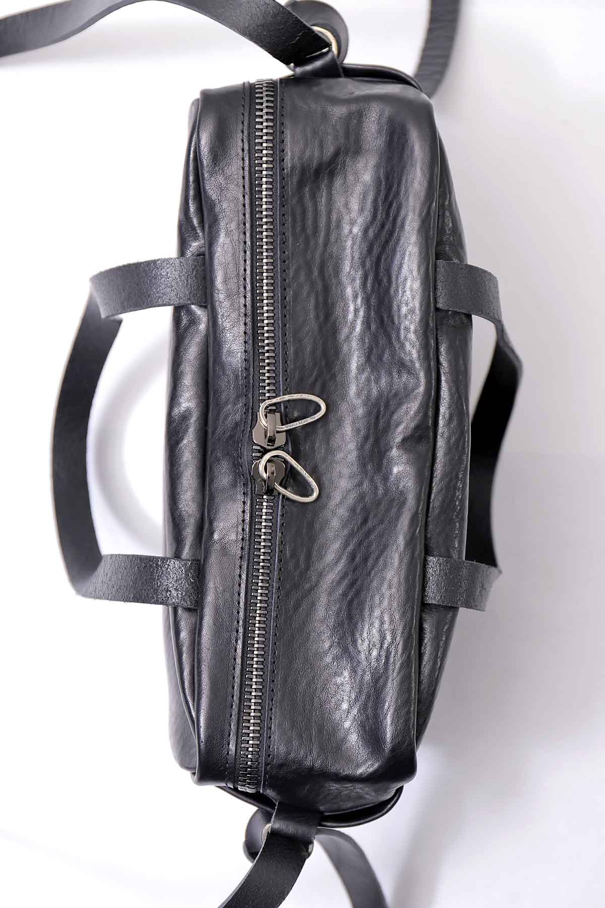 【DANIELE BASTA】2WAY SQUARE SHOULDER BAG DBM012_BLACK