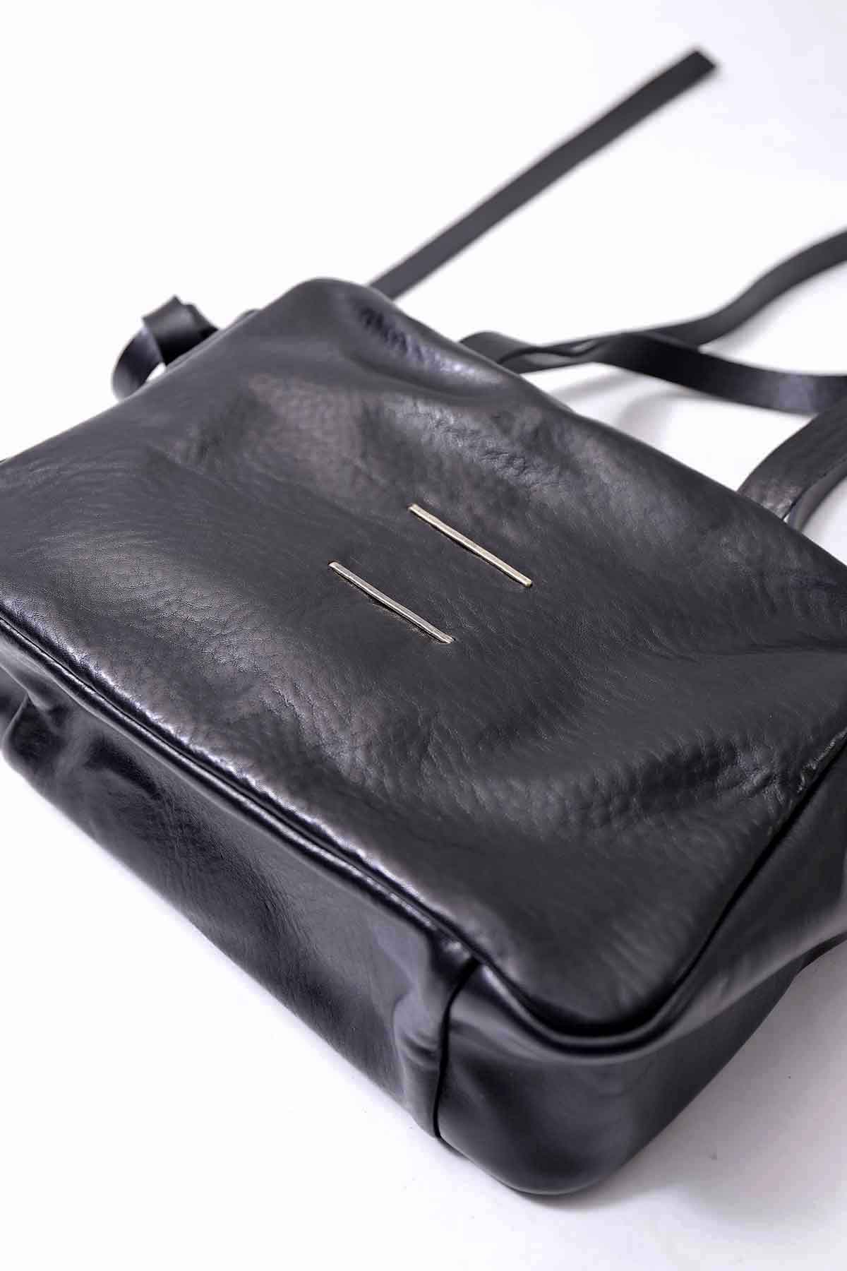 【DANIELE BASTA】2WAY SQUARE SHOULDER BAG DBM012_BLACK