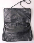 【DANIELE BASTA】 FLAP COVERED 2WAY SHOULDER BAG DBM007_BLACK