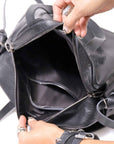 【DANIELE BASTA】2WAY SQUARE SHOULDER BAG DBM012_BLACK