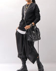 【DANIELE BASTA】2WAY SQUARE SHOULDER BAG DBM012_BLACK
