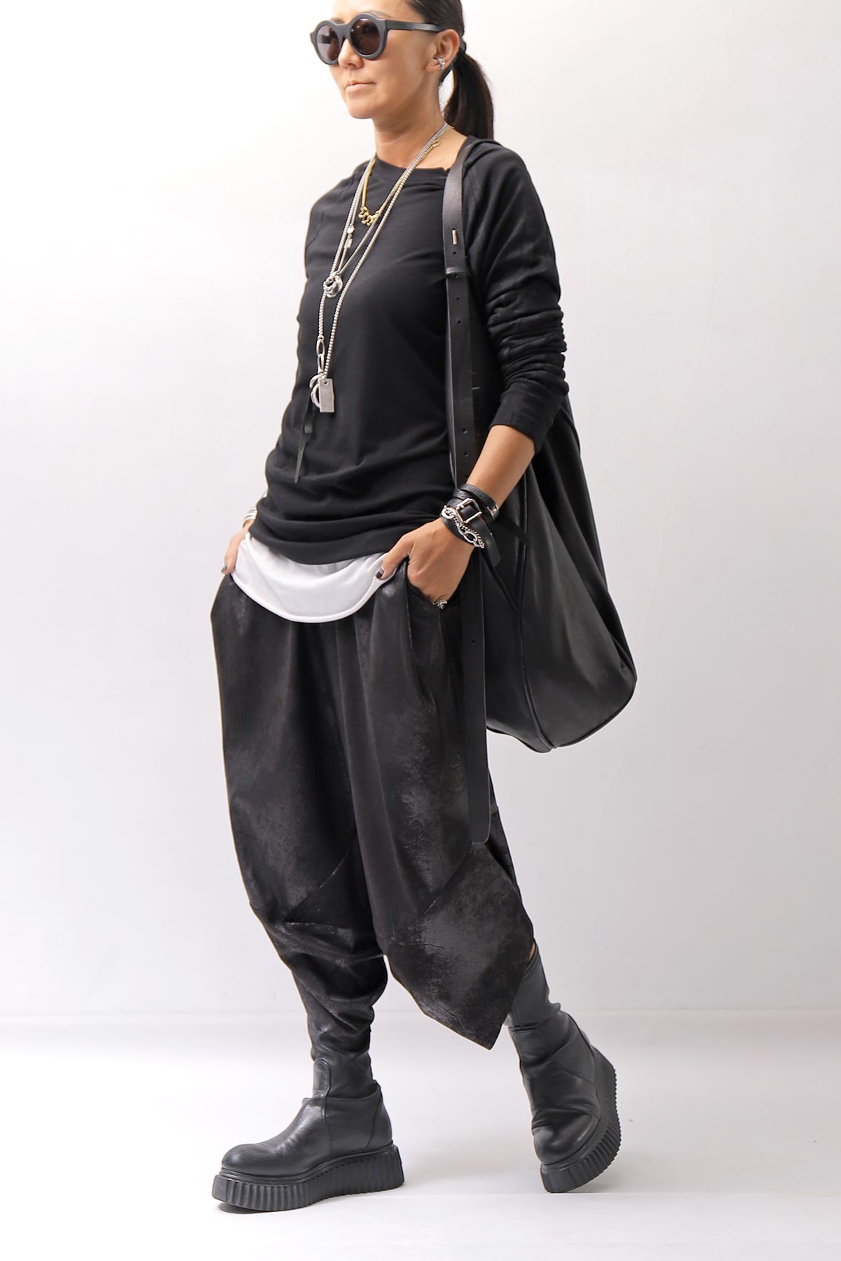 【DANIELE BASTA】2WAY SHOULDER GOCCIA DBM001_BLACK