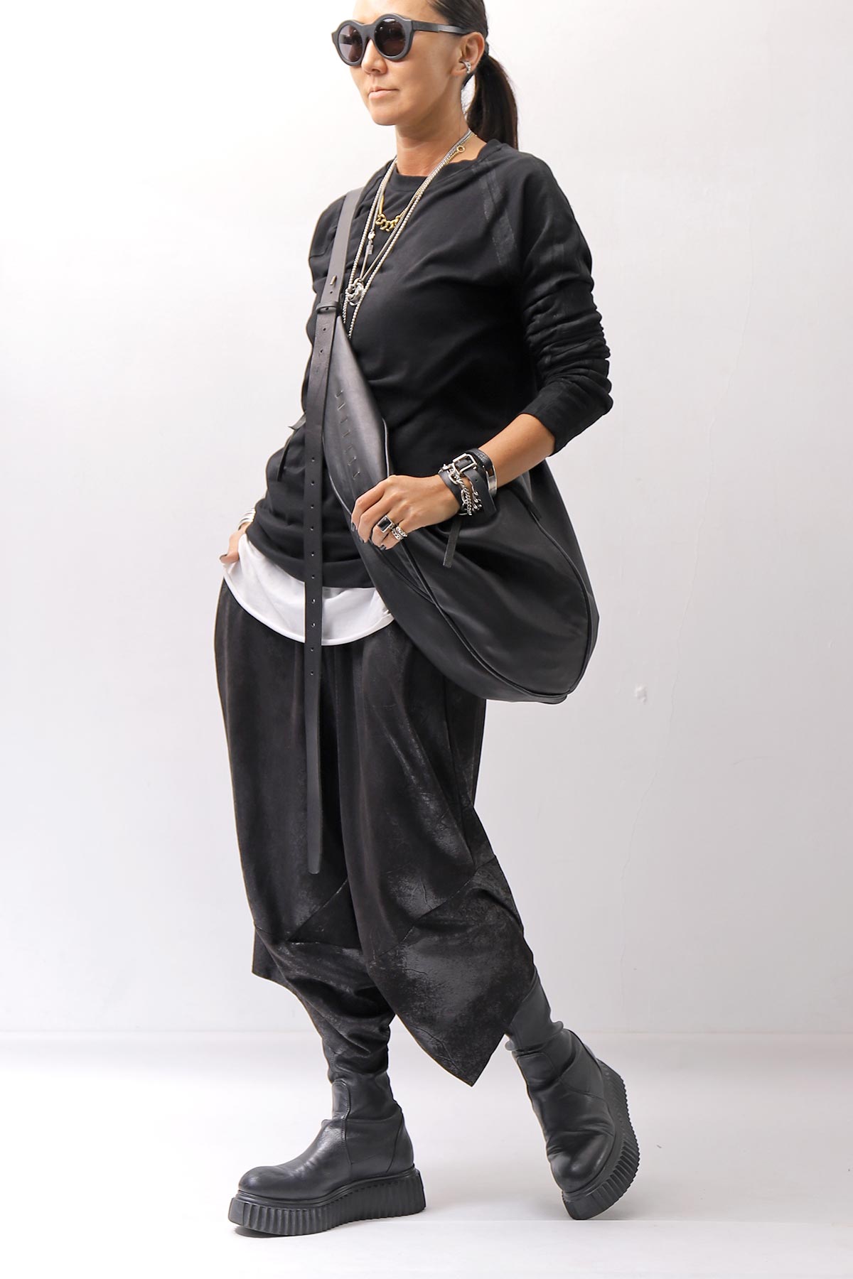 【DANIELE BASTA】2WAY SHOULDER GOCCIA DBM001_BLACK