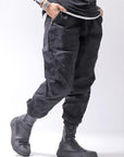 【bajra】 UNISEX COTTON EASY PANTS 159QP01_BLACK