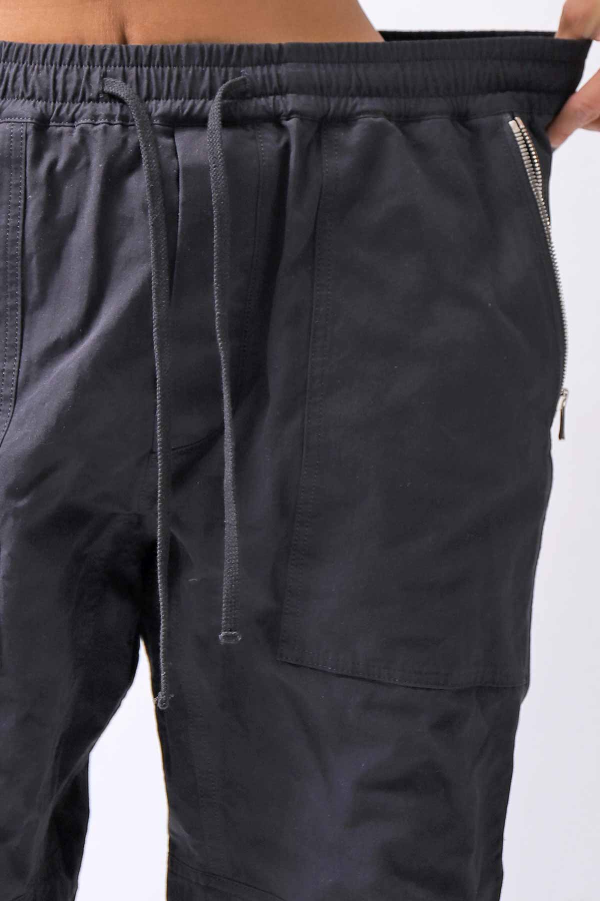 【bajra】 UNISEX COTTON EASY PANTS 159QP01_BLACK
