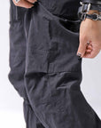 【bajra】 UNISEX COTTON EASY PANTS 159QP01_BLACK