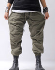 【bajra】 UNISEX COTTON EASY PANTS 159QP01_MILITARY