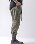 【bajra】 UNISEX COTTON EASY PANTS 159QP01_MILITARY