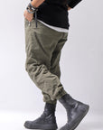 【bajra】 UNISEX COTTON EASY PANTS 159QP01_MILITARY