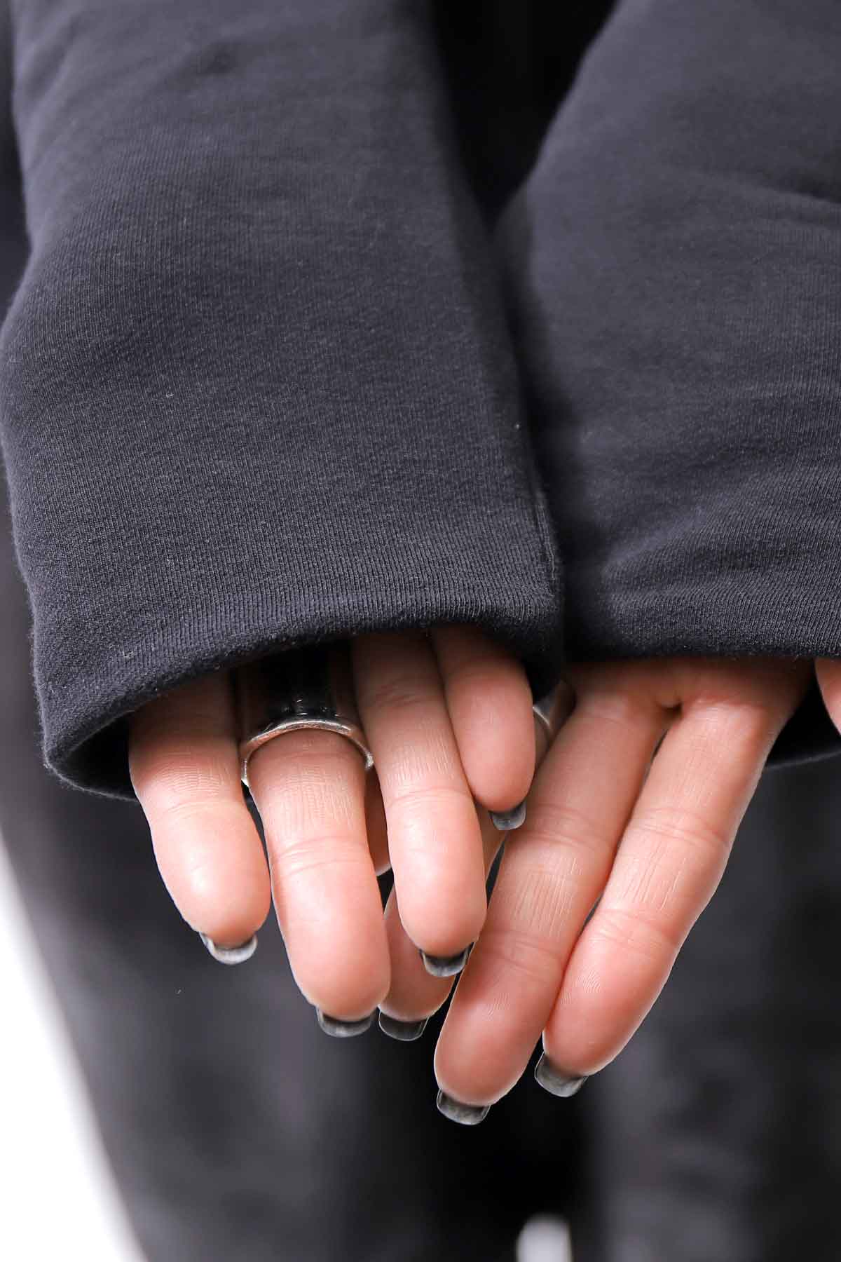 【bajra】 BACK TULLE＆COTTON LAYERED TOP 159QK02_BLACK