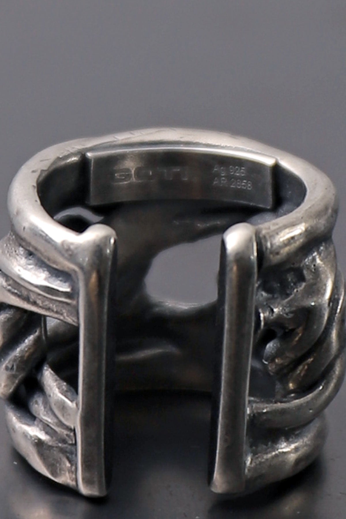 【GOTI】 SILVER CHAIN RING_AN2209