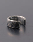 【GOTI】 HERRINGBONE SILVER RING_AN1001
