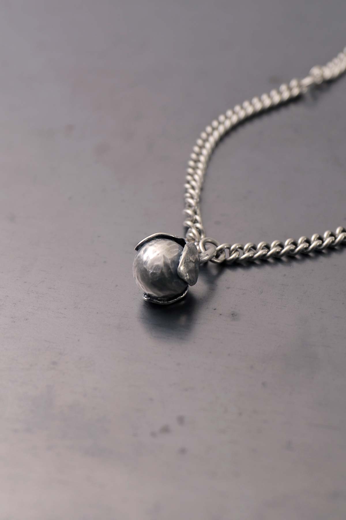 【GOTI】 FLOWER BUD TOP CHAIN NECKLACE_CN2111