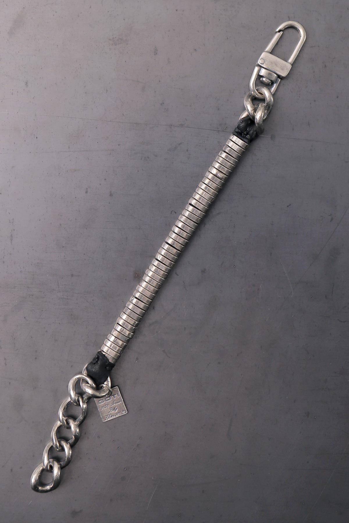 【GOTI】 SILVER FLAT SQUARE BRACELET_BR2343