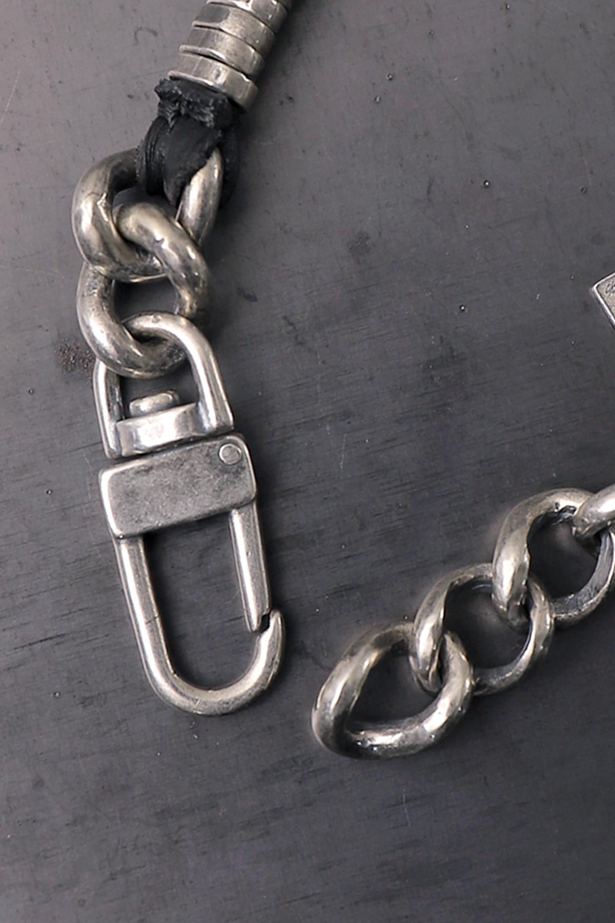 【GOTI】 SILVER FLAT SQUARE BRACELET_BR2343