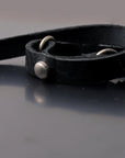 【GOTI】 SILVER STONE LEATHER BRACELET_BR937