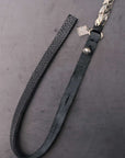 【GOTI】 SILVER LEAVES LEATHER BRACELET_BR548