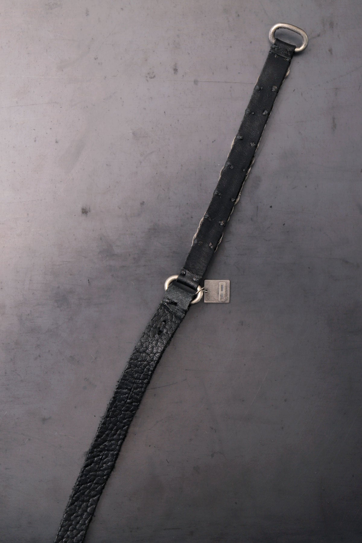【GOTI】 SILVER LEAVES LEATHER BRACELET_BR548