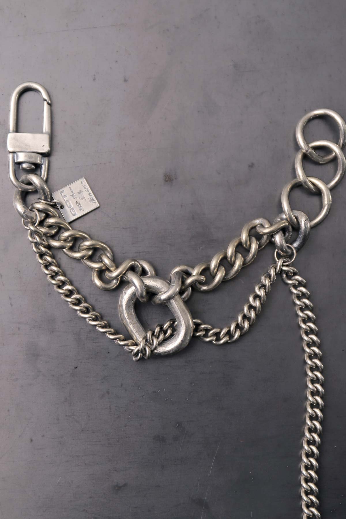 【GOTI】 MIXED SILVER CHAIN BRACELET_BR2193