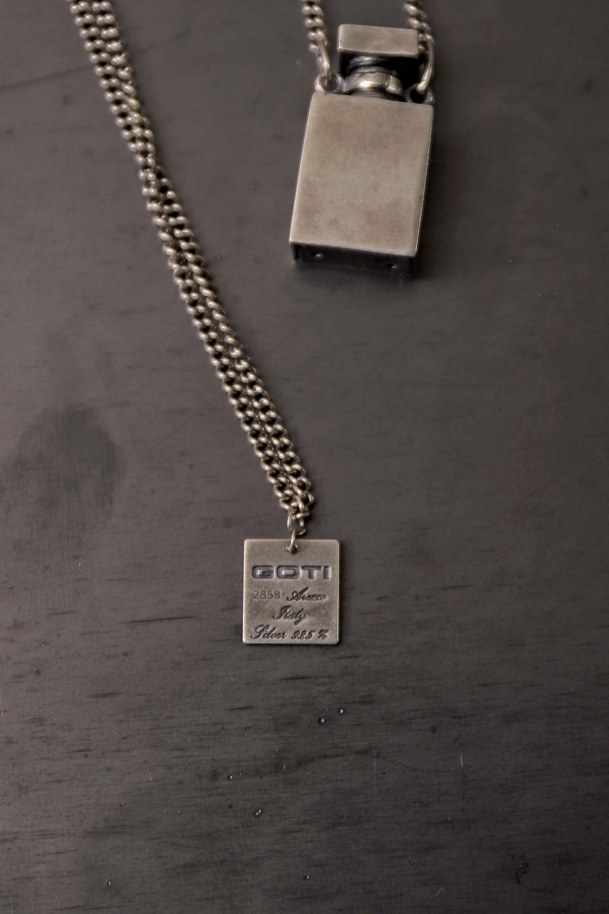 【GOTI】 BOTTLE PENDANT TOP NECKLACE_CN2323