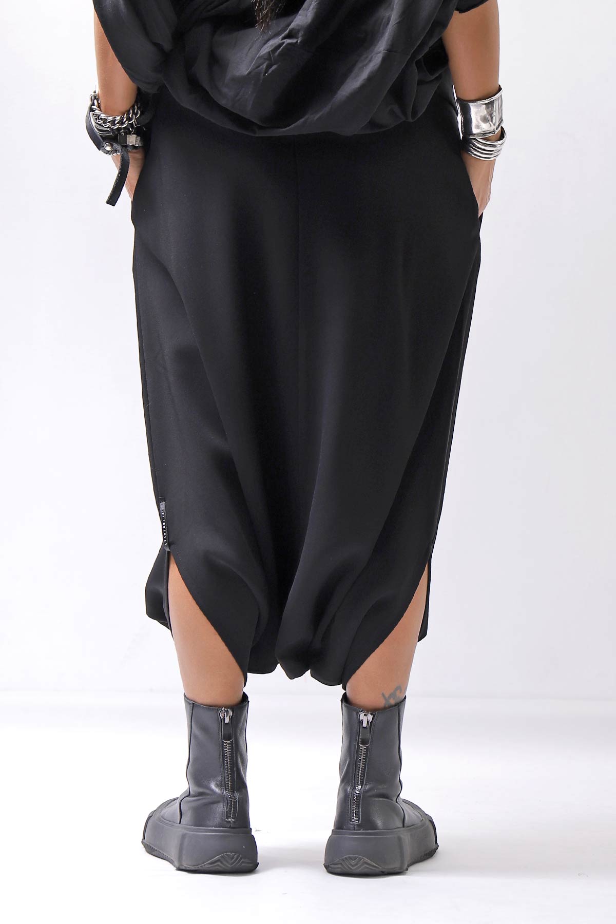 【Primordial is Primitive】 UNISEX BOX PANTS 905CD_BLACK