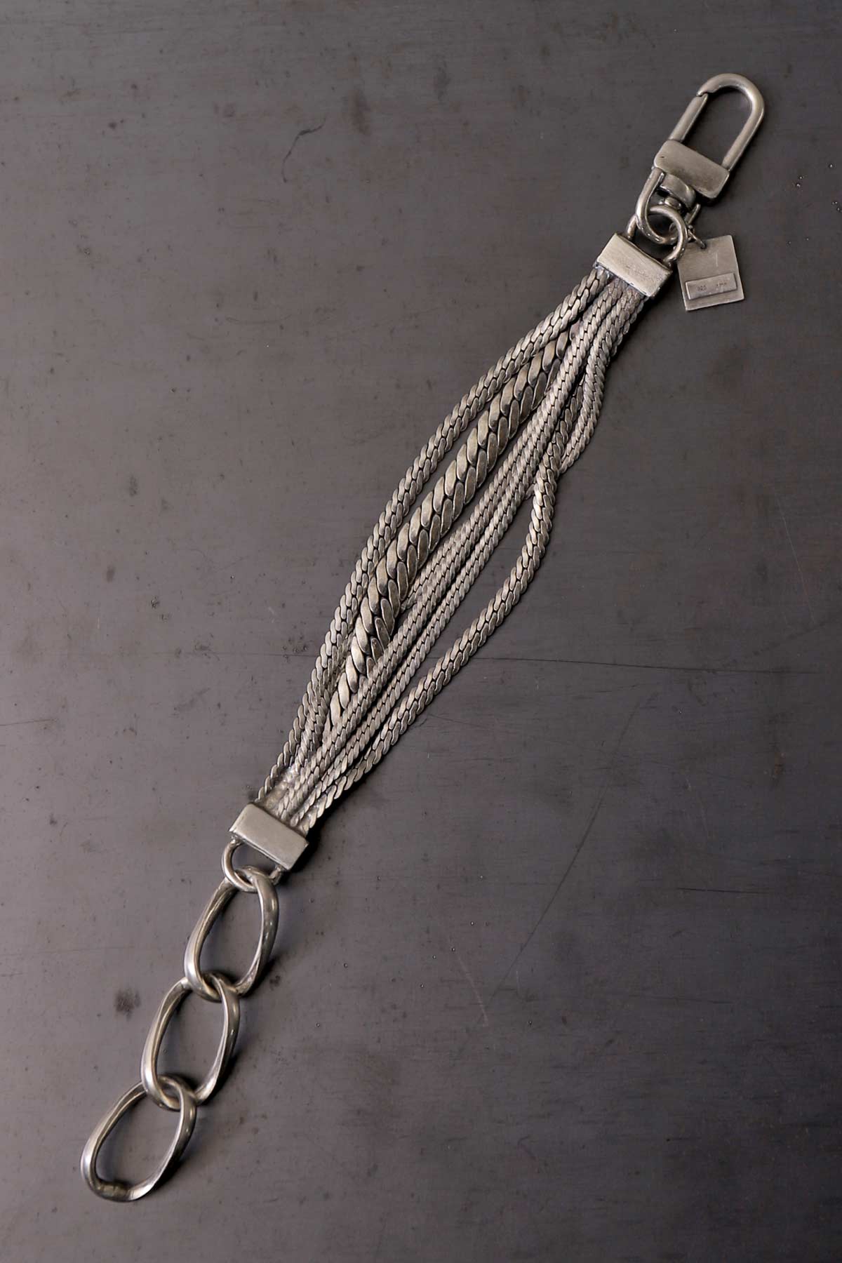 【GOTI】 MIXED FLAT CHAIN BRACELET_BR1279