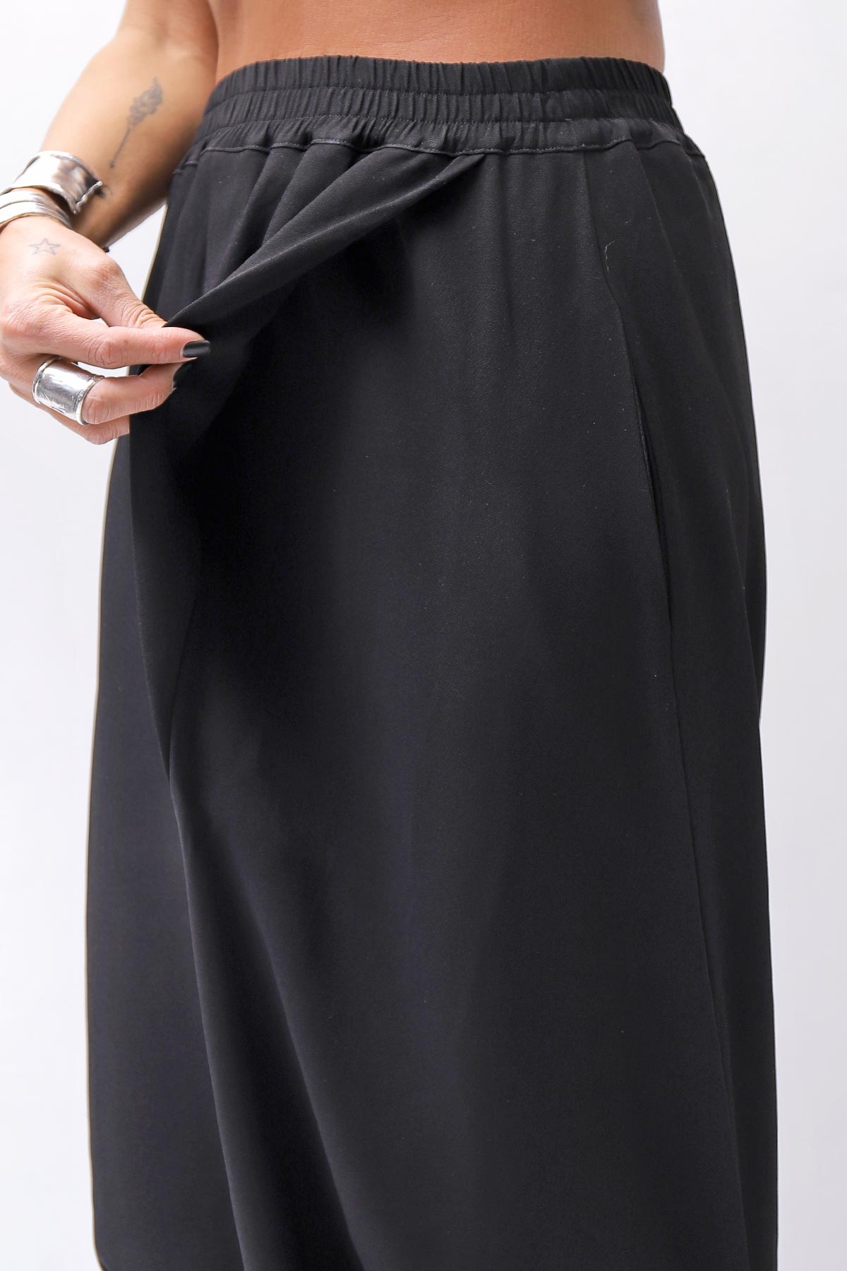 【Primordial is Primitive】 UNISEX BOX PANTS 905CD_BLACK