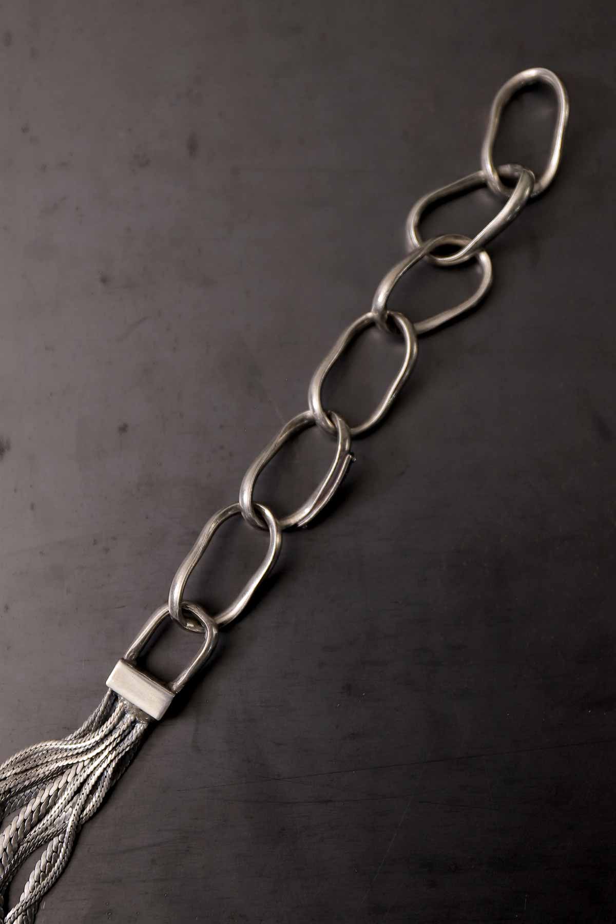 【GOTI】 MIXED FLAT CHAIN NECKLACE_CN2243