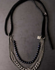 【GOTI】 MIXED CHAIN & PEARL NECKLACE SPECIAL EDITION_CN0304P