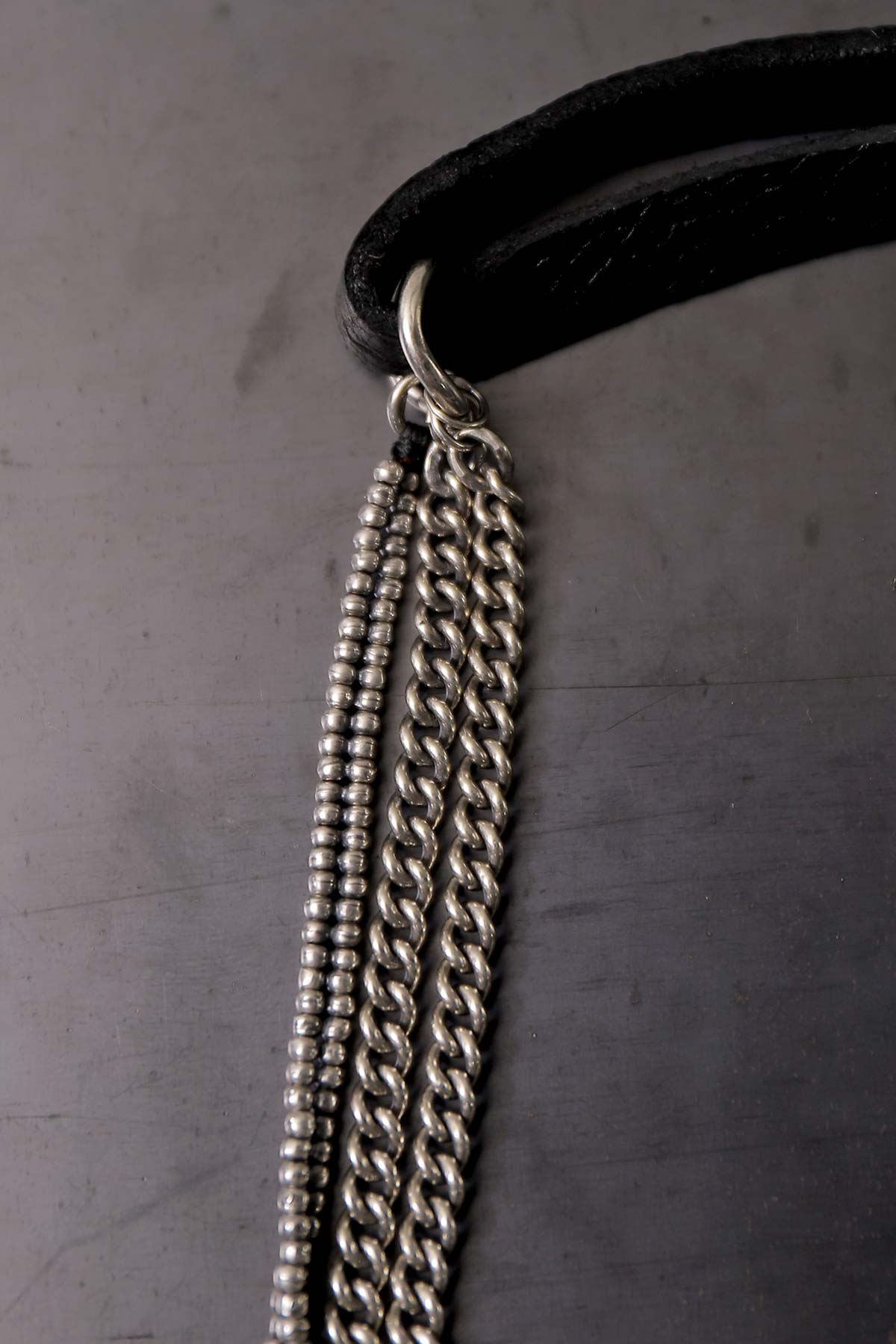 【GOTI】 MIXED CHAIN &amp; PEARL NECKLACE SPECIAL EDITION_CN0304P