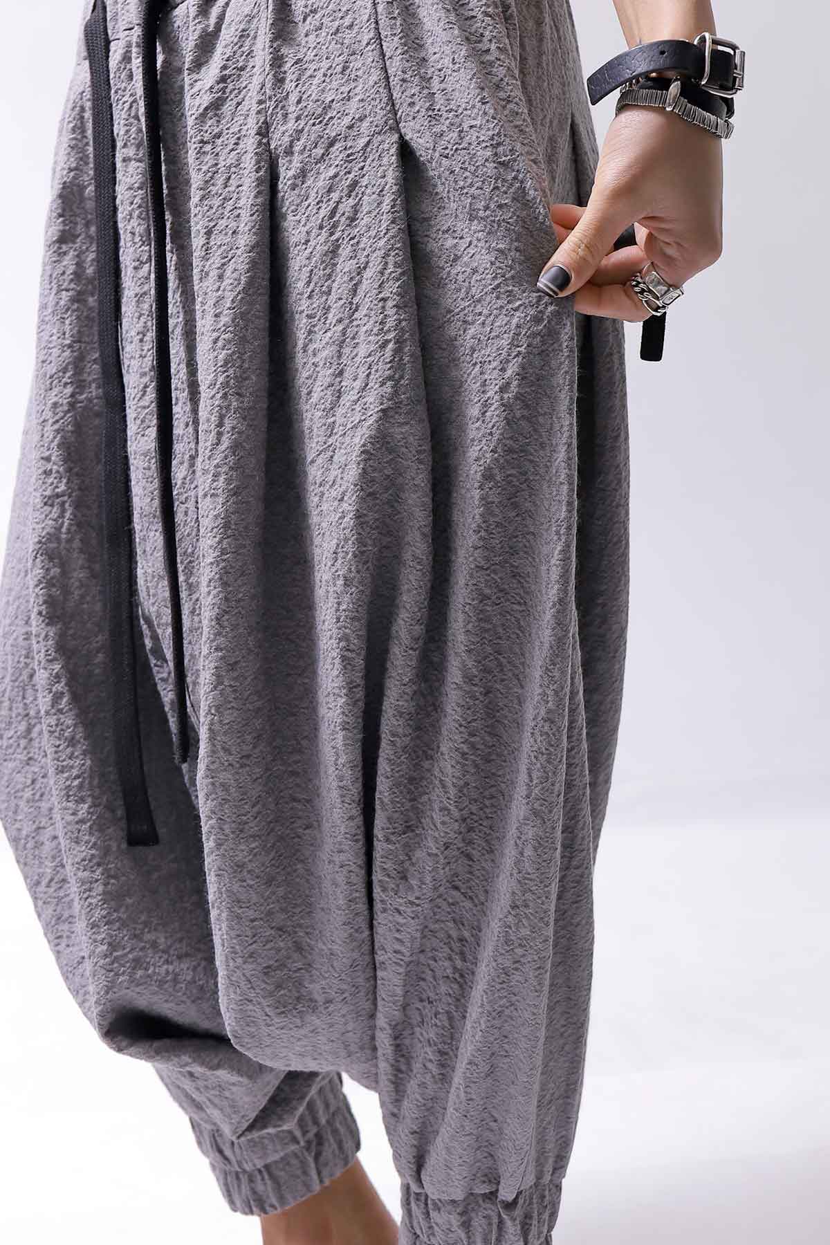 【studio b3】 UNISEX WIDE SARROUEL RIB PANTS LNB1224/M