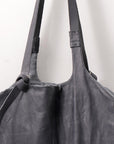 【DANIELE BASTA】 MULTIWAY REVERSIBLE LONG STRAP TOTE BAG_BLACK