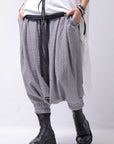 【studio b3】 UNISEX WIDE SARROUEL RIB PANTS LNB1224/M