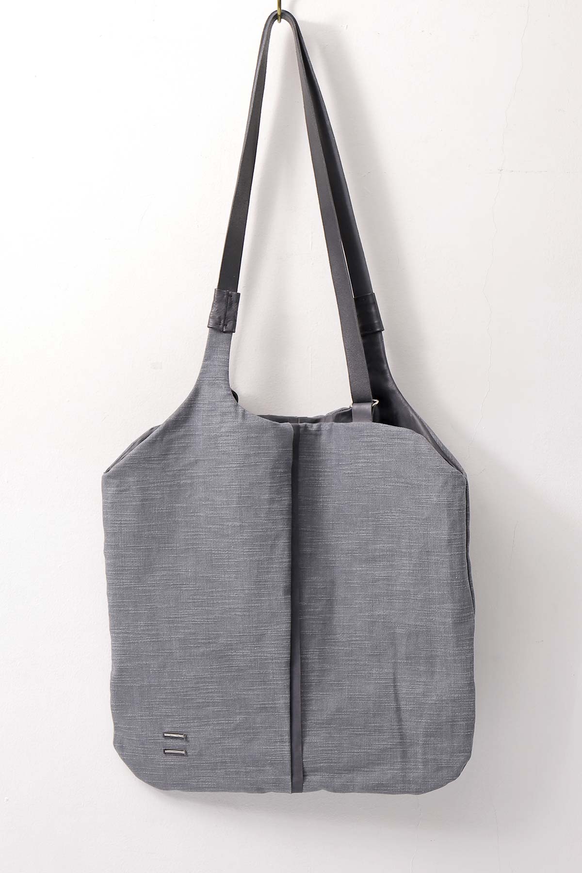 【DANIELE BASTA】 MULTIWAY REVERSIBLE LONG STRAP TOTE BAG_BLACK