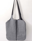 【DANIELE BASTA】 MULTIWAY REVERSIBLE LONG STRAP TOTE BAG_BLACK