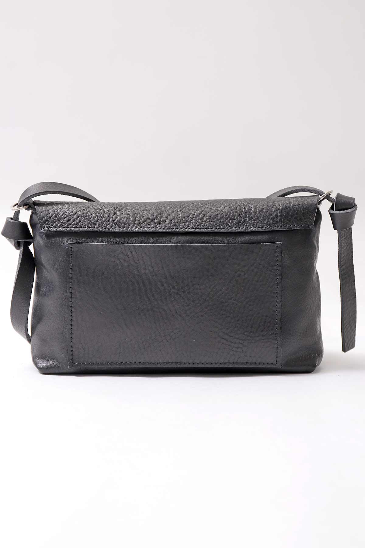 【DANIELE BASTA】 FLAP WALLET POUCH_BLACK