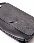 【DANIELE BASTA】 FLAP WALLET POUCH_BLACK