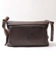 【DANIELE BASTA】 FLAP WALLET POUCH_CHOCOLATE