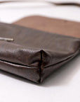 【DANIELE BASTA】 FLAP WALLET POUCH_CHOCOLATE