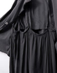 【sanctamuerte】 BACK DETACHABLE ASYMMETRY COTTON JACKET_BLACK