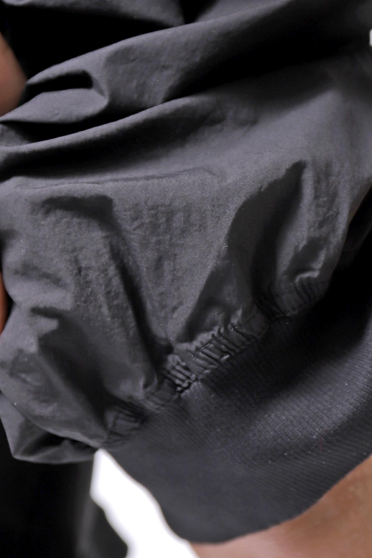 【RUNDHOLZ】 UNISEX FRONT FLAP COTTON RIB PANTS 253 0135_BLACK