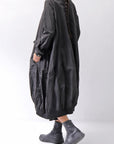 【RUNDHOLZ】 UNISEX COTTON RIB SHIRT CARDIGAN 253 0933_BLACK
